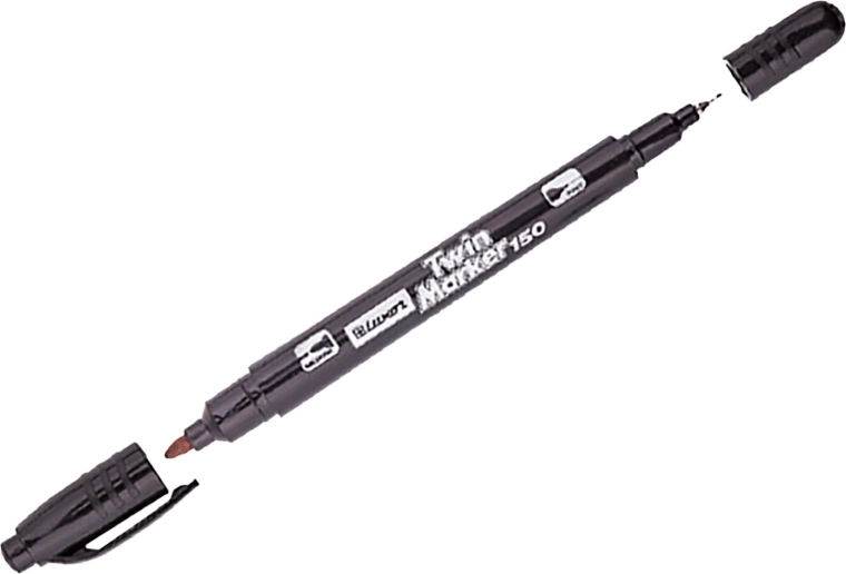 Rotulador permanente LUXOR 3011 negro