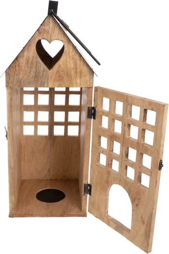 Puerta práctica para colocar la vela fácilmente
