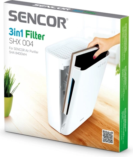 Filtro de repuesto 3 en 1 Sencor SHX 004 para purificador de aire SHA 8400WH