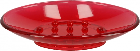 Jabonera de plástico – roja
