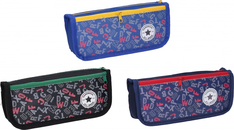 Estuche escolar Abeceda 20 × 5,5 × 8,5 cm