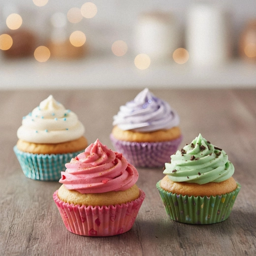 Set de cápsulas de papel para muffins baby – 100 unidades