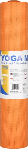 Esterilla de yoga ONE FITNESS YM02 naranja