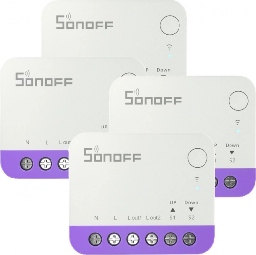 Interruptor inteligente para persianas Sonoff Mini RBS Wi‑Fi (4 uds)