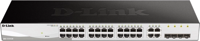 Conmutador gigabit inteligente DGS-1210-28