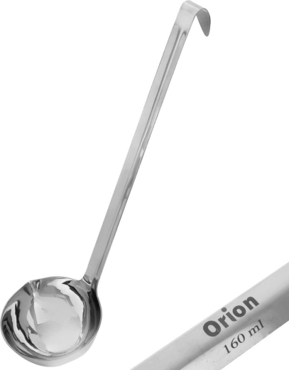 Cucharon de acero inoxidable 160 ml, 32 cm