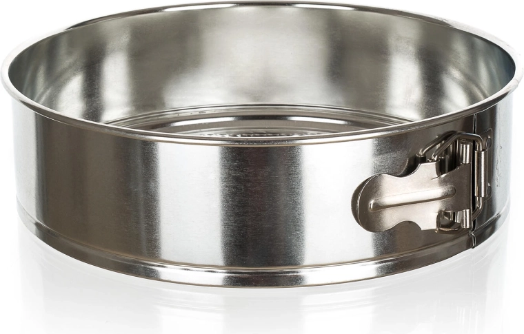 Molde desmontable con resorte para tarta 24 cm BANQUET FANTASIA, de chapa estañada