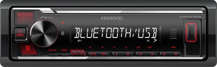 Autorradio Kenwood con Bluetooth