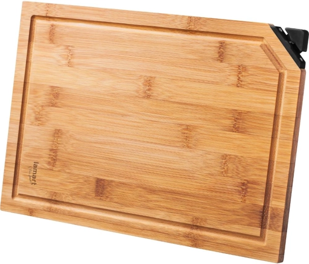 Tabla de cortar de bambú con afilador Lamart