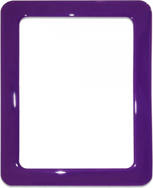 Marco magnético autoadhesivo 19,0 × 23,8 cm – morado