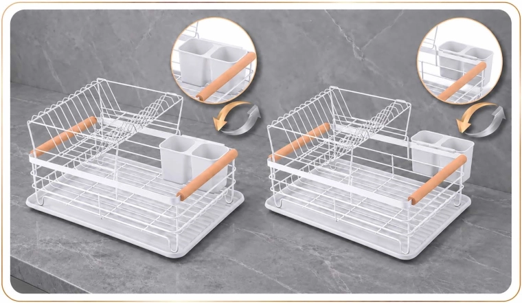 Soporte ajustable para cubiertos