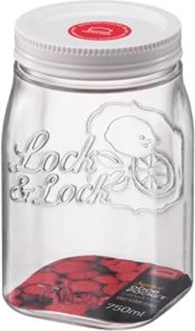 Recipiente para alimentos LOCK&LOCK Square 750 ml con tapa de rosca