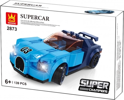 Kit de construcción BUGATTI Chiron – coche deportivo, 173 piezas
