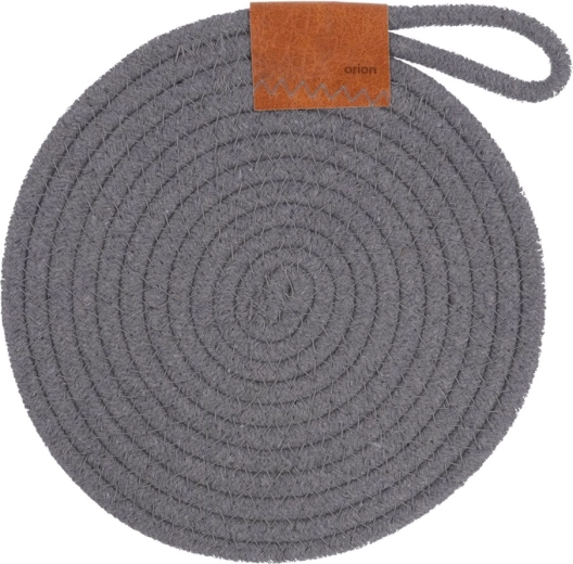 Salvamantel de algodón skandi gris Ø 21 cm