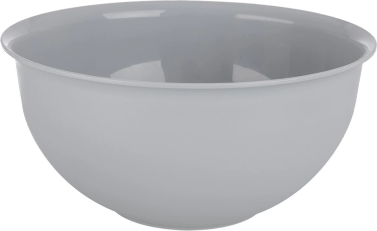 Bol de plástico Sandy gris 20 cm