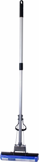 Mopa escurridora con esponja y mango telescópico 125 cm BRILANZ