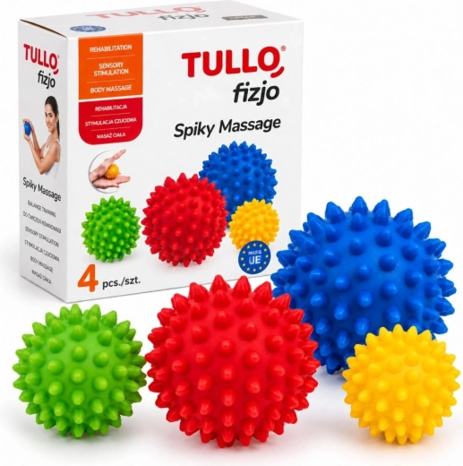 Tullo set de 4 bolas para fisiomasaje