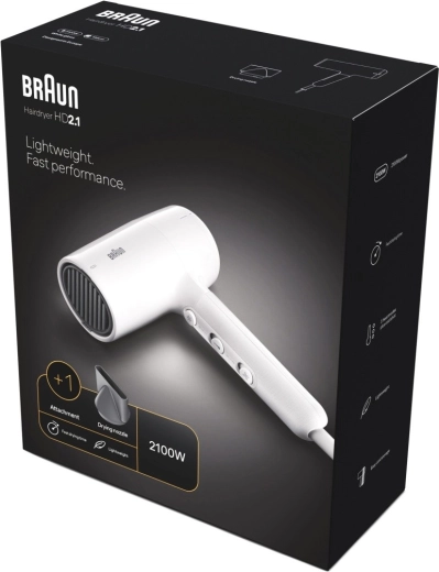 Secador de pelo con difusor 2100 W