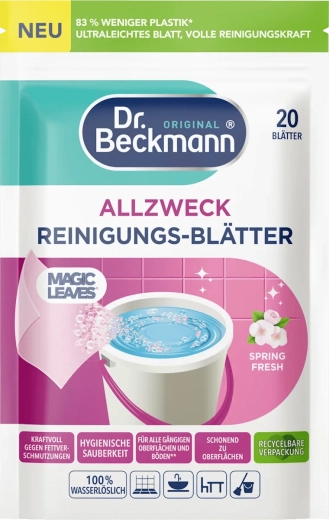 Toallitas limpiadoras universales DR. BECKMANN Spring Fresh 20 uds