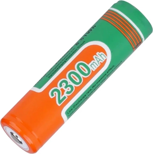 Batería recargable Superfire Li-Ion 18650 2300 mAh con protección PCB