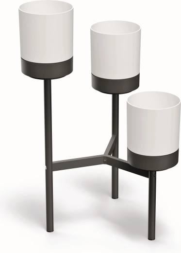 Soporte para flores Bloomie Stand, blanco, 54 cm