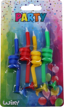 Velas Espiral con Soportes