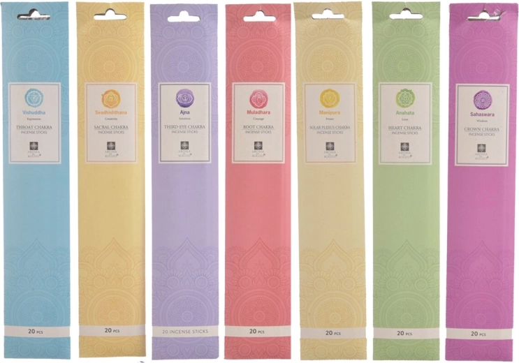 Varillas aromáticas 7ASS (20 uds)