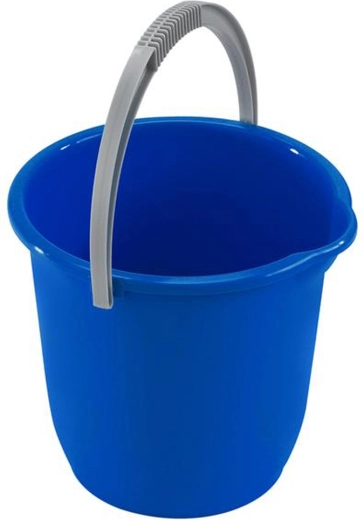 Cubo de plástico con vertedor HEIDRUN 12 l
