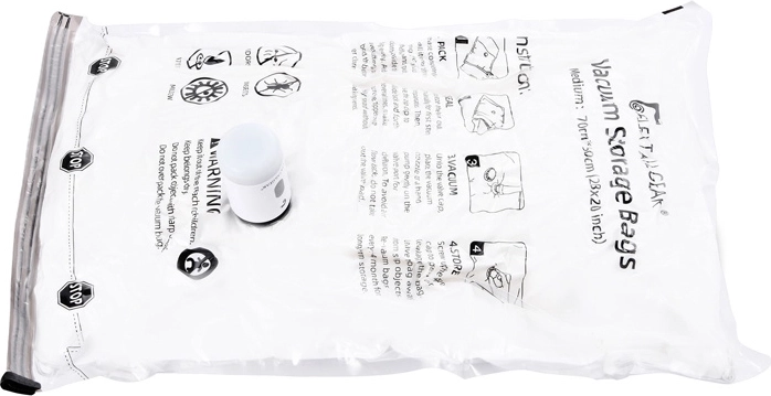Bolsas de almacenamiento al vacío Flextail L (60 × 80 cm), 4 uds