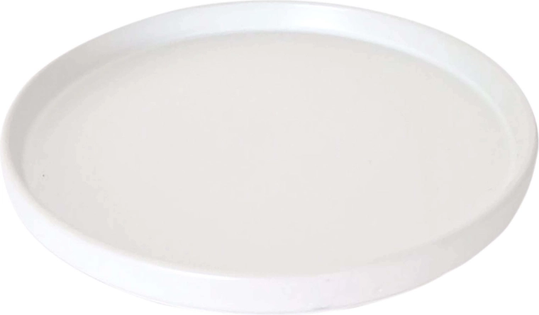 Plato llano 26 cm blanco mate Kitchisimo