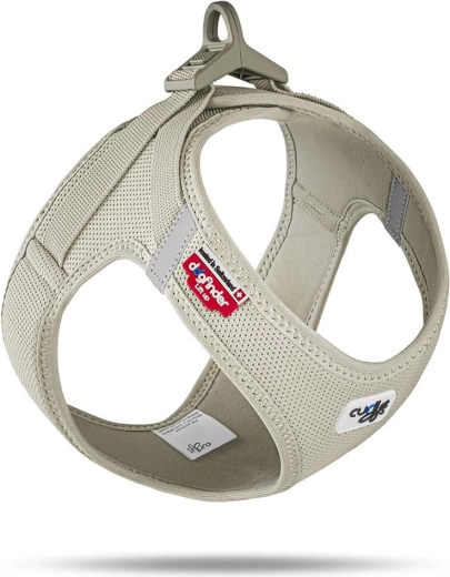 Arnés Curli Air-Mesh Light Tan XS para perros pequeños (3–5 kg)