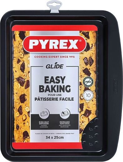 Bandeja para hornear PYREX 34 × 25 cm
