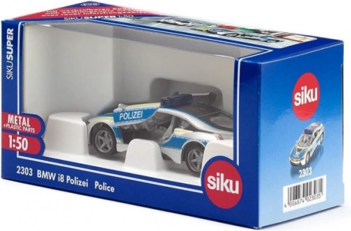 Coche de policía BMW i8: juguete para niños