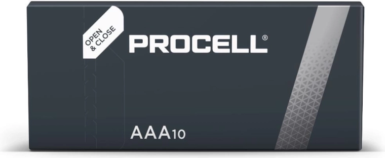 Pilas Procell AAA caja de 10 uds