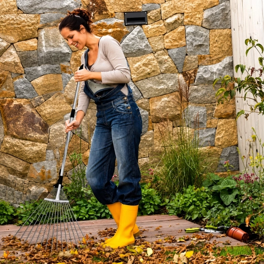 Trabajo cómodo en el jardín y alrededor de la casa