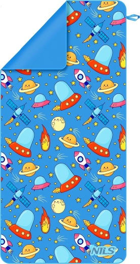 Toalla infantil NILS espacio 160 × 80 cm