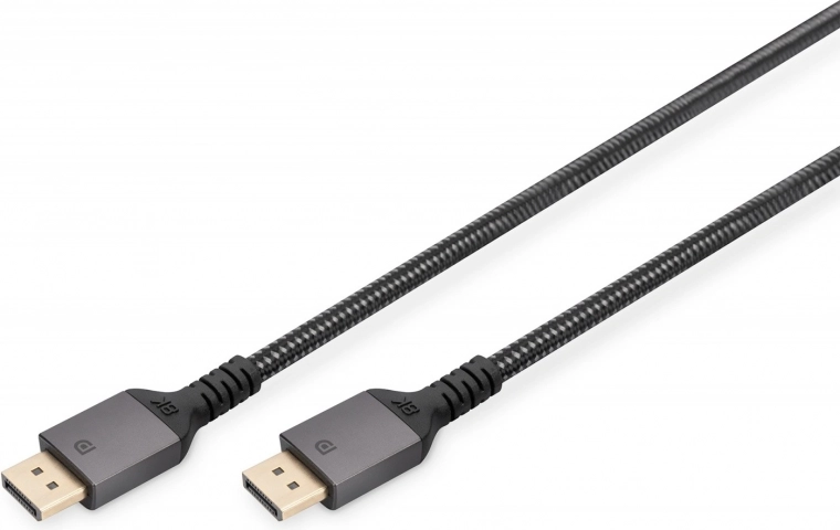 Cable de conexión premium DisplayPort 8K 60Hz UHD 2 m negro