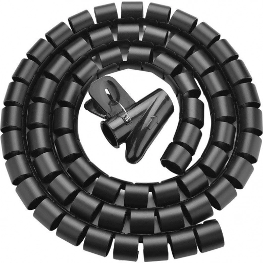 Ugreen organizador de cables negro 3 m