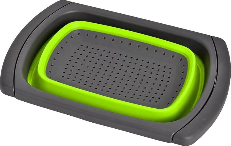 Escurridor plegable de silicona para fregadero 61 cm