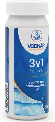 Tester 3 en 1 VODNÁŘ – 50 uds