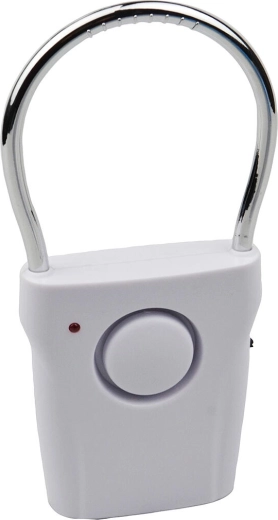 Alarma para puerta con sensor de vibración y de contacto