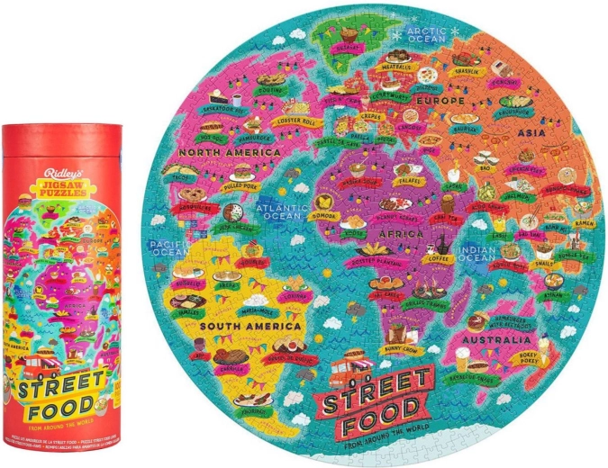 Puzle para amantes de la comida de 1000 piezas Ridley's Games