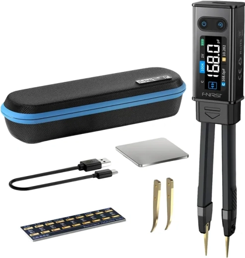 Pinza + método Kelvin para pruebas cómodas