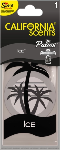 Ambientador de aire colgante California Scents Palms Ice