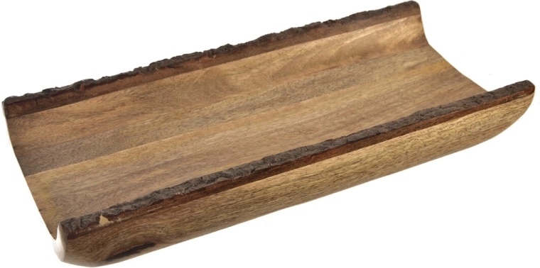Bandeja mango/corteza 40 × 18 × 6 cm
