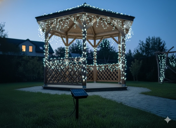 200 LED en 20 metros para un brillo espectacular