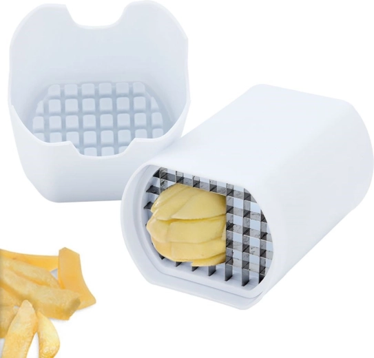Patatas fritas uniformes sin esfuerzo