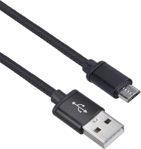Cable Solight USB 2.0 USB-A a micro USB-B de 1 m