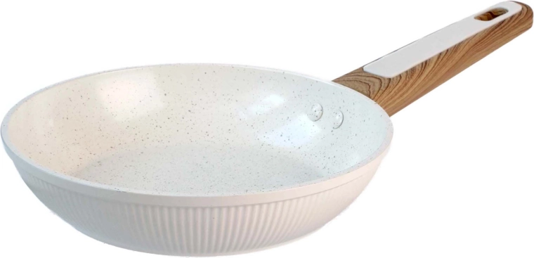 Sartén Kitchisimo Bianco de 20 cm con revestimiento cerámico antiadherente