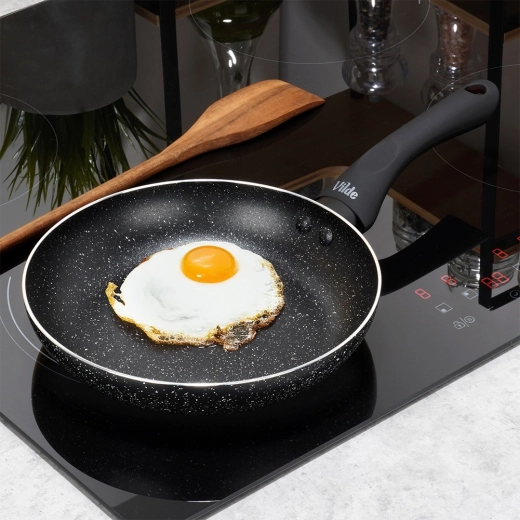 Capa de granito antiadherente para una cocina saludable
